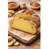 Pan de cúrcuma y jengibre