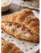 Carbonara croissant